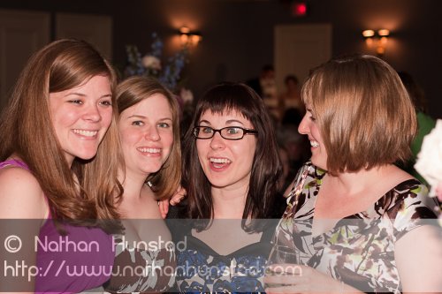 The Omaha Central High School girls again: Alissa Fitch, Julia Miller, Quinn Corbin, and Laura Hendee.